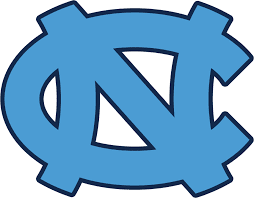 Carolina blue interlocking NC logo